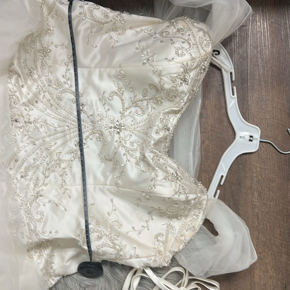 Princess Wedding Dress with Corset backing - Picture 11 of 17